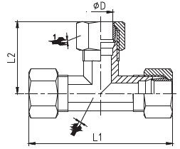 PMFM,Brass air fitting, Air connector, Brass fitting, air fitting